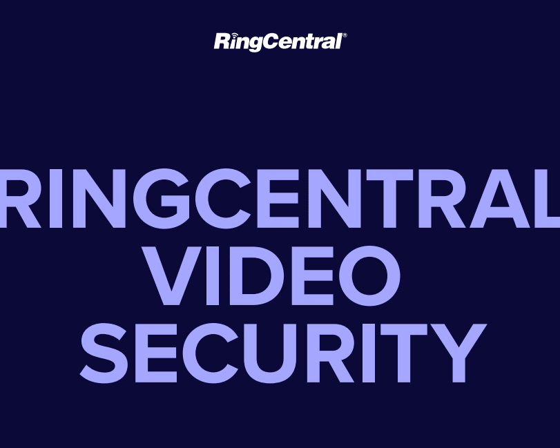 RingCentral Video Security RingCentral Video Security e-book (cover)